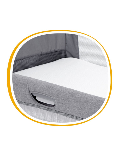 Joie - Patut Pliant 2 in 1 Roomie Gray Flannel,BB-P1814BAGFL000