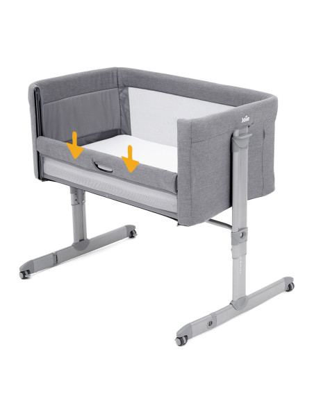 Joie - Patut Pliant 2 in 1 Roomie Gray Flannel,BB-P1814BAGFL000