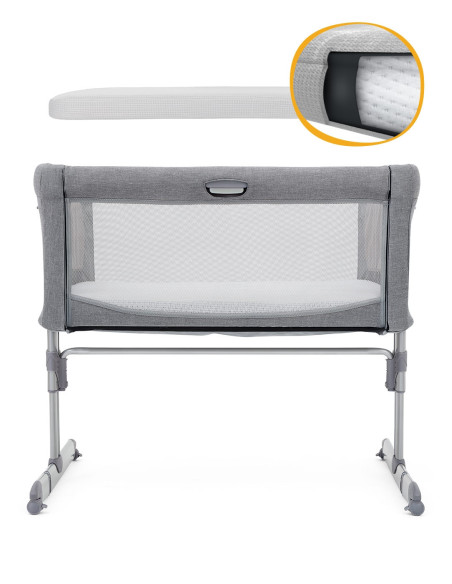 Joie - Patut Pliant 2 in 1 Roomie Gray Flannel,BB-P1814BAGFL000