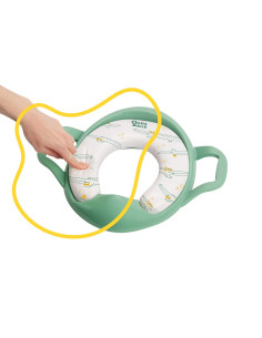 Badabulle - Reductor Wc Cu Manere Verde,BB-B027008 2