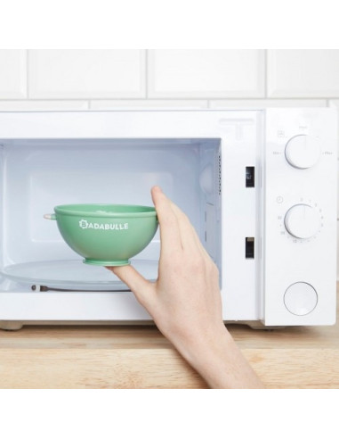 Badabulle - Set 5 boluri si 3 lingurite colorate,BB-B005107