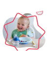 Badabulle - Set 3 farfurii anti-alunecare,BB-B005214