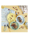Badabulle - Set 3 farfurii anti-alunecare,BB-B005214