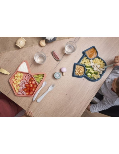 Babymoov - Tava anti-alunecare pentru mancare in forma de