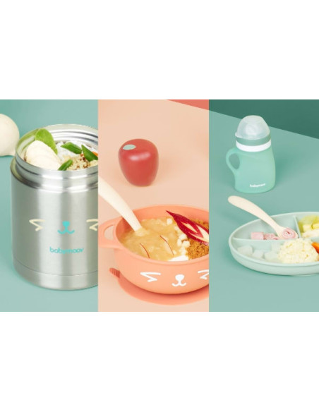 Babymoov - Tava anti-alunecare pentru mancare in forma de