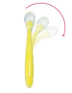 Badabulle - Set 6 lingurite colorate flexibile,BB-B005418 2