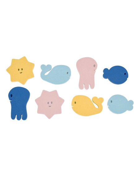 Badabulle - Puzzle pentru baie cu animalute acvatice,BB-B017019