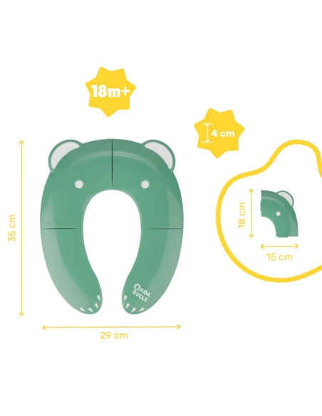 Badabulle - Reductor pliabil pentru toaleta,BB-B027009