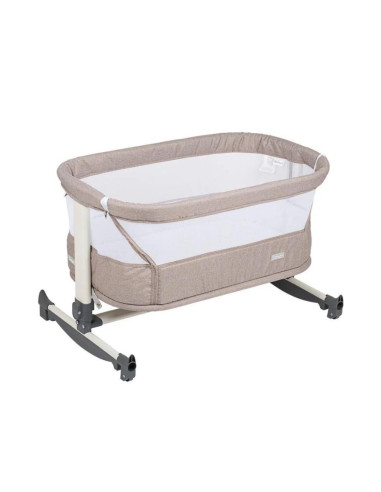 BabyGo - Patut co-sleeper Vivaldi Beige,BB-BGO-4652