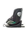 BabyGo - Scaun auto rotativ i-Size Grow Up 360 Black, 0-36