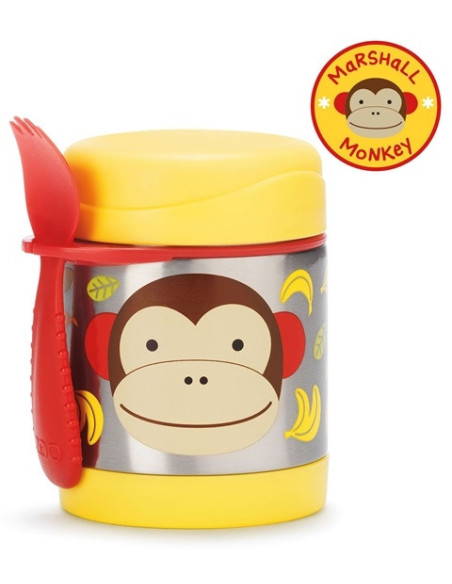 Skip Hop Recipient pentru mancare Zoo - Maimutica,BS-252376