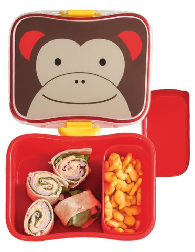 Skip Hop Kit pentru pranz Zoo – Maimutica,BS-9J648110(252476)