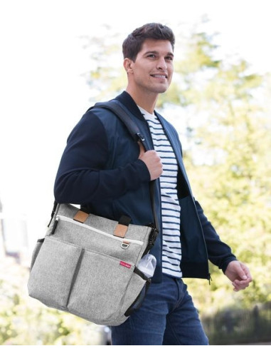 Skip Hop Geanta de scutece - Duo Signature Grey