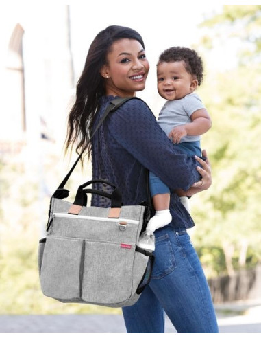 Skip Hop Geanta de scutece - Duo Signature Grey