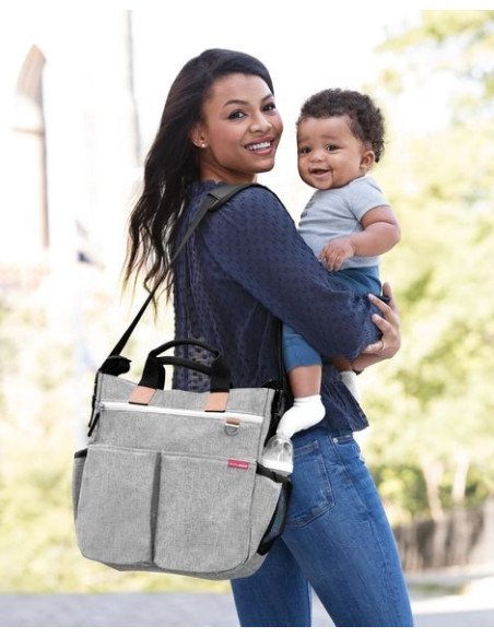 Skip Hop Geanta de scutece - Duo Signature Grey