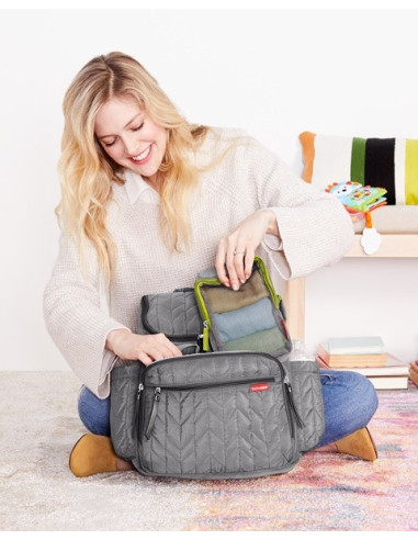 Skip Hop Rucsac pentru scutece - Forma Grey,BS-203107