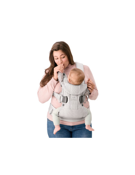 BabyBjorn - Marsupiu anatomic One Air - Greige, 3D
