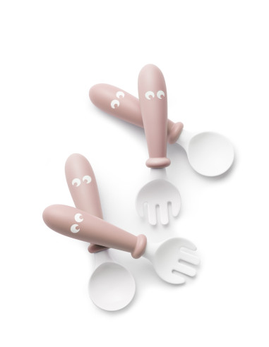 BabyBjorn - Set Lingurite si Furculite pentru bebelusi (4