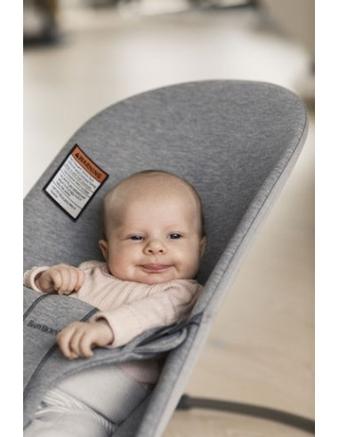 BabyBjorn - Balansoar Bliss Light Grey, 3D Jersey,BS-006072A