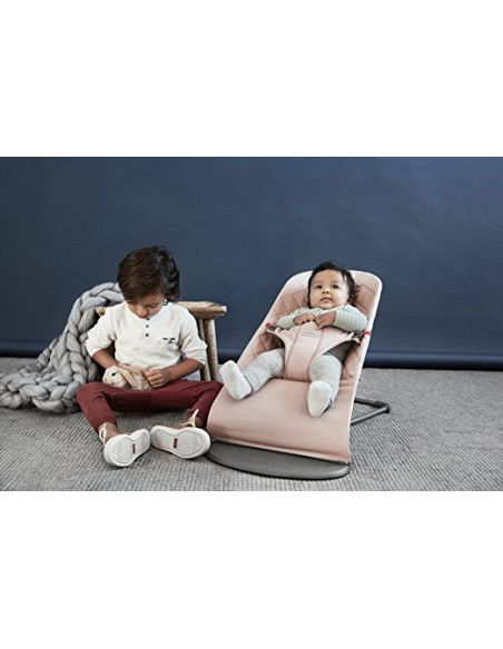 BabyBjorn - Balansoar Bliss Old Rose, Bumbac,BS-006014A