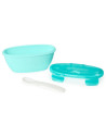 Skip Hop - Set de calatorie pentru hranire (bol + lingurita) -