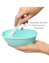 Skip Hop - Set de calatorie pentru hranire (bol + lingurita) -