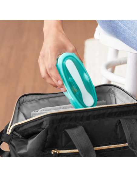 Skip Hop - Set de calatorie pentru hranire (bol + lingurita) -