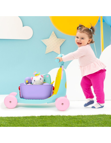 Skip Hop - Trotineta 3 in 1 Ride on Unicorn,BS-9H822810