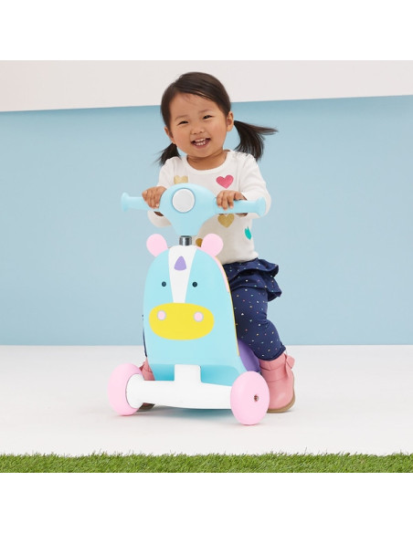 Skip Hop - Trotineta 3 in 1 Ride on Unicorn,BS-9H822810