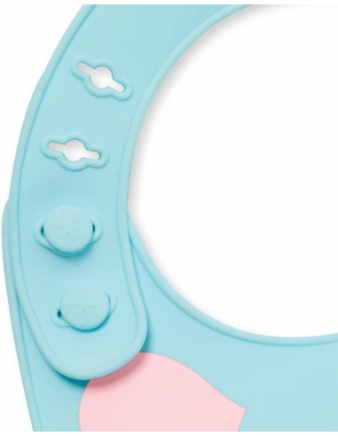 Skip Hop Bavetica de silicon Fold & Go Zoo - Unicorn,BS-232204
