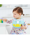 Skip Hop Bavetica de silicon Fold & Go Zoo - Unicorn,BS-232204