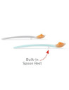 Skip Hop - Set 2 lingurite Easy Feed - Gri + turcoaz,BS-252008
