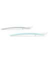 Skip Hop - Set 2 lingurite Easy Feed - Gri + turcoaz,BS-252008