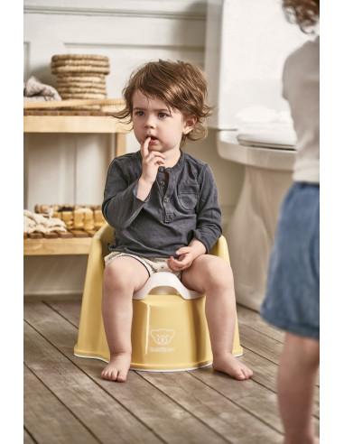 BabyBjorn - Olita cu protectie spate Potty Chair Powder