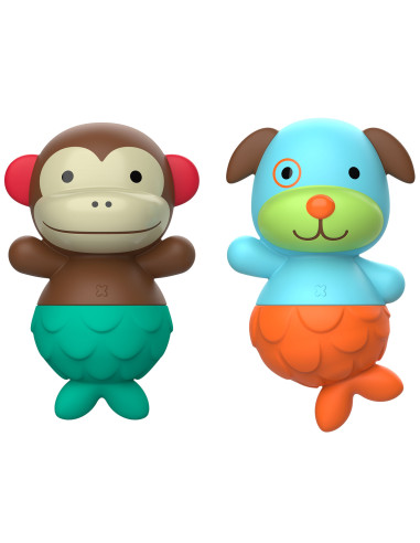 Skip Hop Jucarii ZOO pentru baie - Maimutica / Catel,BS-9I413910