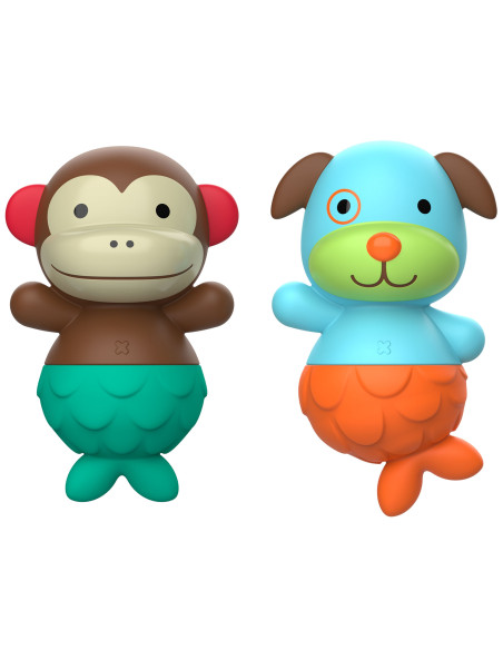 Skip Hop Jucarii ZOO pentru baie - Maimutica / Catel,BS-9I413910