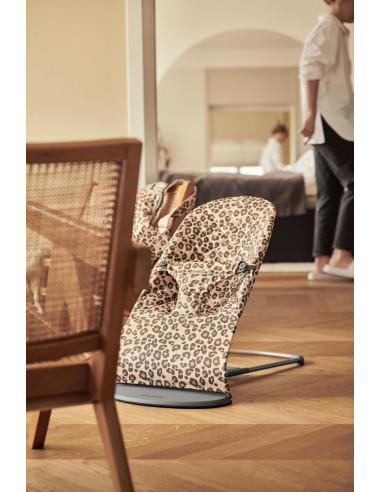 BabyBjorn - Balansoar Bliss Beige/Leopard, Bumbac - Editie