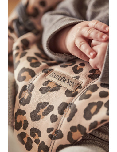 BabyBjorn - Balansoar Bliss Beige/Leopard, Bumbac - Editie