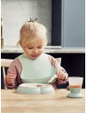 BabyBjorn - Set hranire: farfurie, lingurita, furculita, pahar