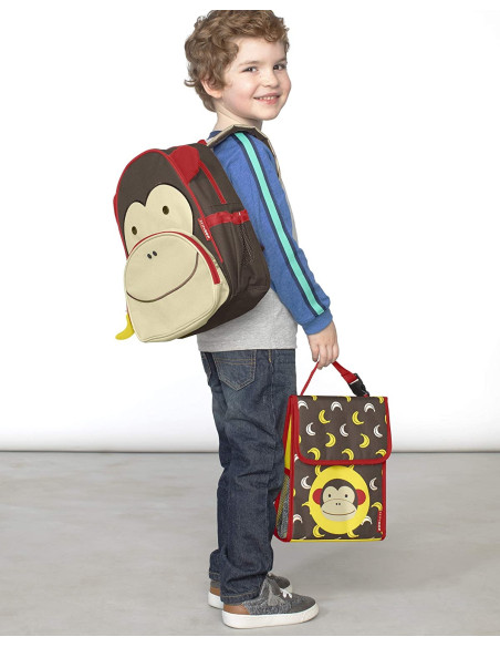 Skip Hop Saculet pentru pranz Zoo - Maimutica,BS-9H776810