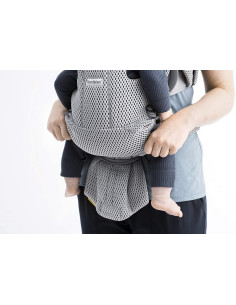 BabyBjorn - Marsupiu anatomic Move, Grey, 3D Mesh,BS-099018E1 2