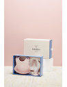 BabyBjorn - Set hranire: farfurie, lingurita, furculita, pahar