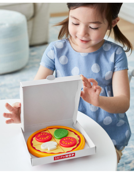 Skip Hop Jucarie Zoo - Set de pizza Piece a Pizza,BS-9L741410