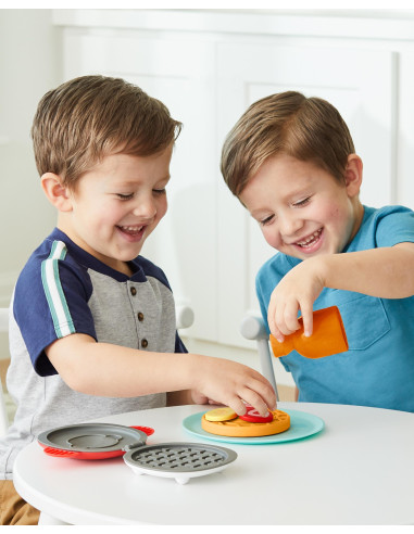 Skip Hop Jucarie Zoo - Set pentru vafe Waffle-y Fun,BS-9L741510