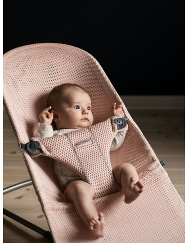 BabyBjorn - Balansoar Bliss Pearly Pink, Mesh,BS-006001A