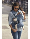 BabyBjorn - Marsupiu anatomic One Air - Slate Blue, 3D