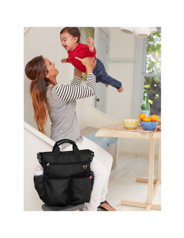 Skip Hop - Geanta de scutece Duo Signature - Black,BS-200300