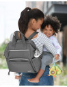 Skip Hop Rucsac pentru scutece - Charcoal,BS-9J639110