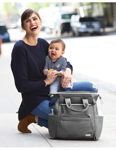 Skip Hop Rucsac pentru scutece - Charcoal,BS-9J639110