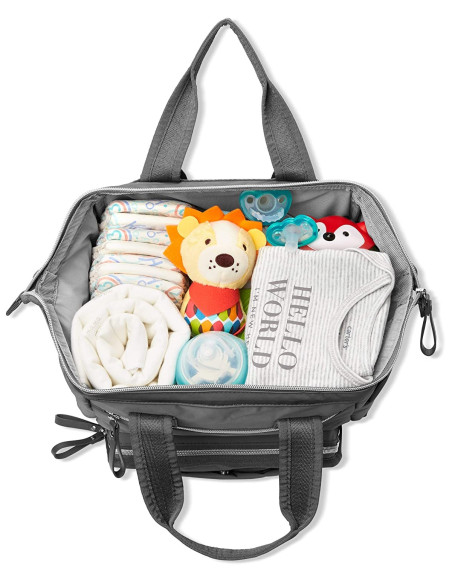 Skip Hop Rucsac pentru scutece - Charcoal,BS-9J639110